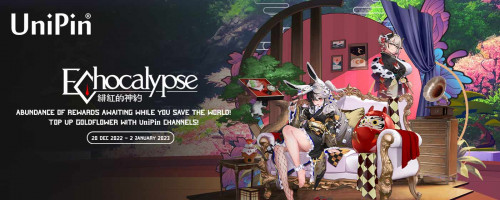 [Echocalypse – New Year] Bertarung di Akhir Dunia dengan 2 Karakter SSR TERBARU Bersama UniPin